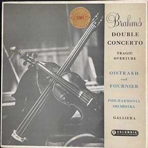 Double Concerto In A Minor, Op. 102, Tragic Overture, Op. 81 · Johannes Brahms