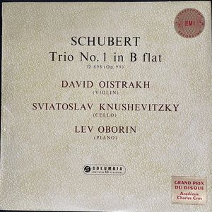 Trio No. 1 In B Flat D. 898 (Op. 99) · Franz Schubert