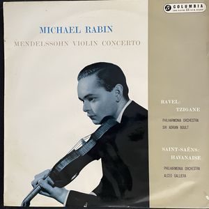 Mendelssohn Violin Concerto · Michael Rabin