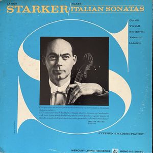 Plays Italian Sonatas · Janos Starker