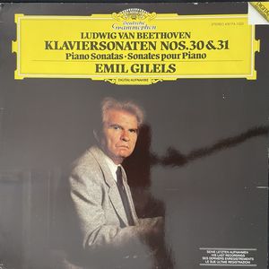 Klaviersonaten Nos. 30 & 31 · Ludwig van Beethoven