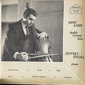 Plays Double-Bass · Gary Karr