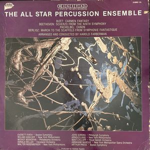 The All Star Percussion Ensemble · The All Star Percussion Ensemble