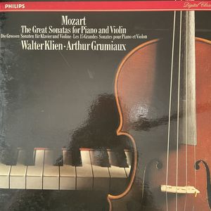 The Great Sonatas For Piano And Violin - Die Grossen Sonaten Für Klavier Und Violine - Les 15 Grandes Sonates Pour Piano Et Violon · Wolfgang Amadeus Mozart