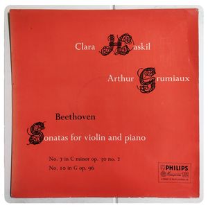 Beethoven Sonatas For Violin & Piano, No. 3 In E Flat, No. 4 In A Minor, No. 5 In F Major ("Spring") · Zino Francescatti