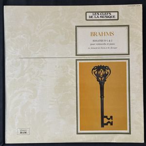 Sonates N° 1 & 2 Pour Violoncelle Et Piano · Johannes Brahms
