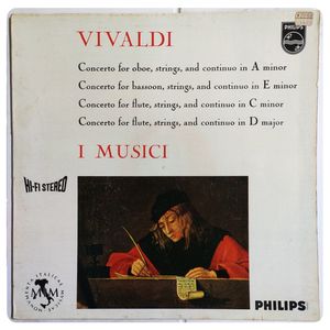 Concerto For Oboe, Strings, And Continuo In A Minor / Concerto For Bassoon, Strings, And Continuo In E Minor / Concerto For Flute, Strings, And Continuo In C Minor / Concerto For Flute, Strings, And Continuo In D Major · Antonio Vivaldi