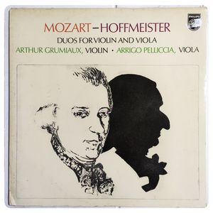 Duos For Violin and Viola · Wolfgang Amadeus Mozart