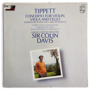 Concerto For Violin, Viola, And Cello = Konzert Für Violine, Viola Und Violoncello · Sir Michael Tippett