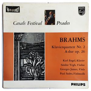 Klavierquartett Nr. 2 A-Dur Op. 26 (Casals Festival Prades) · Johannes Brahms