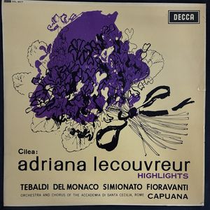 Adriana Lecouvreur Highlights · Francesco Cilea