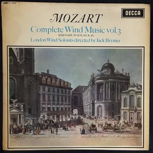 Complete Wind Music Vol.3 · Wolfgang Amadeus Mozart