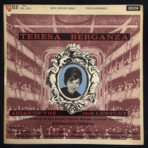 Arias Of The 18th Century · Teresa Berganza