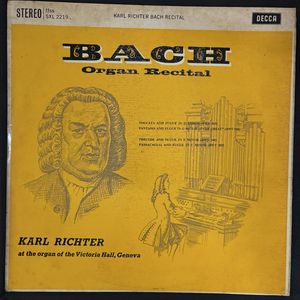 Organ Recital · Johann Sebastian Bach