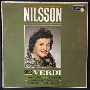 Nilsson Sings Verdi · Birgit Nilsson