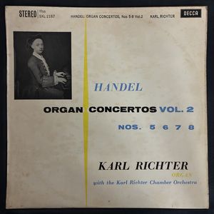 Organ Concertos Vol. 2 Op.4 Nos. 5 6 7 8 · Georg Friedrich Händel
