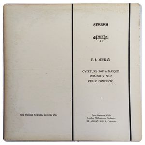 Overture For A Masque / Rhapsody No. 2 / Cello Concerto · Ernest John Moeran