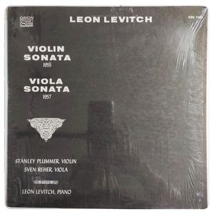 Violin Sonata (1955) / Viola Sonata (1957) · Leon Levitch