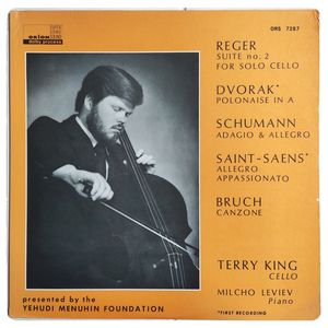 Reger: Suite No. 2 For Solo Cello; Dvorak Polonaise In A; Schumann Adagio & Allegro; Saint-Saens Allegro Appassionato; Bruch Canzone · Max Reger