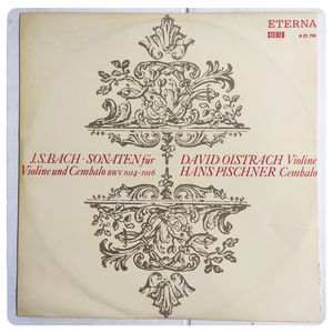 Sonaten Für Violine Und Cembalo BWV 1014-1016 · Johann Sebastian Bach