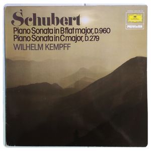 Schubert, Piano Sonata in B Flat Major, D.960 / Piano Sonata In C Major, D.279 · Wilhelm Kempff