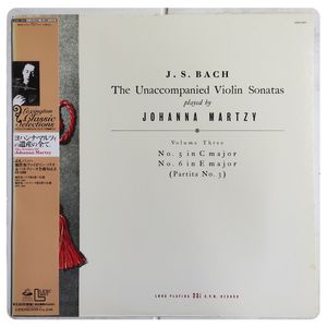 The Unaccompanied Violin Sonatas Volume Three · Johann Sebastian Bach