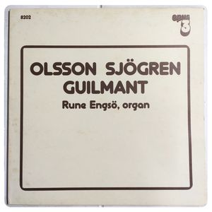 Olsson Sjögren Guilmant · Otto Olsson