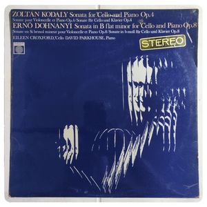 Sonata For 'Cello And Piano, Op. 4 / Sonata In B Flat Minor For 'Cello And Piano, Op. 8 · Ernst von Dohnányi