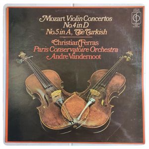 Mozart Violin Concertos No.4 In D, No.5 In A, The Turkish · Wolfgang Amadeus Mozart