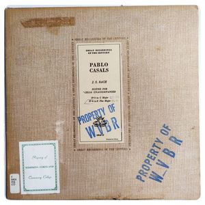 Suites For 'Cello Unaccompanied No. 3 In C Major / No. 4 In E Flat Major · Pablo Casals