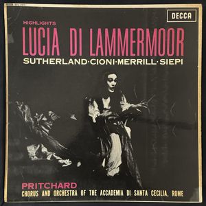 Lucia Di Lammermoor - Highlights · Joan Sutherland