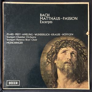Matthäus-Passion Excerpts · Johann Sebastian Bach