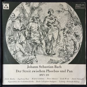 Der Streit Zwischen Phoebus Und Pan BWV 201 · Johann Sebastian Bach
