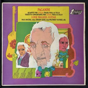 Quartet For Guitar, Violin, Viola & Cello / Terzetto Conceretante For Guitar, Viola & Cello · Niccolò Paganini