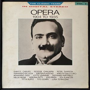 Opera 1904 to 1935 · Various