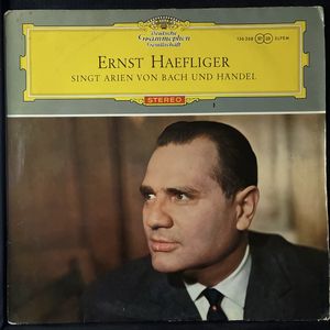 Arias By Bach & Handel · Ernst Haefliger