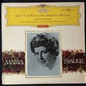 Arien von Wolfgang Amadeus Mozart · Maria Stader