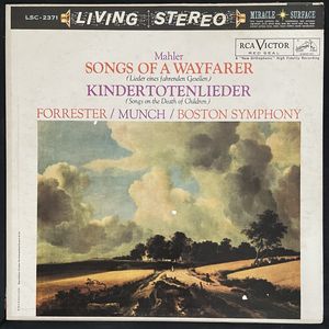 Songs Of A Wayfarer / Kindertotenlieder · Gustav Mahler