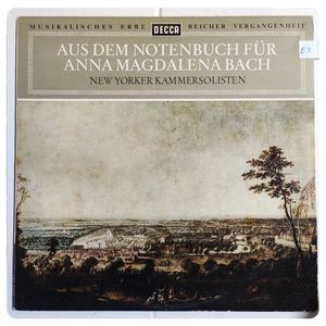 Aus Dem Notenbüchlein Für Anna Magdalena Bach 1725 · Johann Sebastian Bach