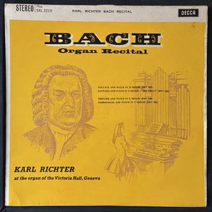 Organ Recital · Johann Sebastian Bach