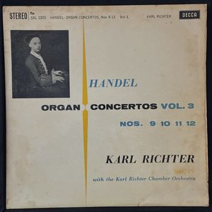 Organ Concertos Vol. 3: Nos. 9 10 11 12 · Georg Friedrich Händel