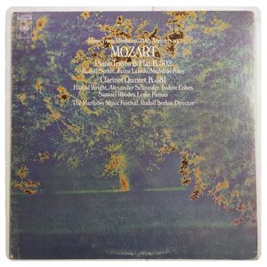 Music From Marlboro / 20th Anniversary. Piano Trio In B-Flat, K. 502; Clarinet Quintet, K. 581 · Wolfgang Amadeus Mozart