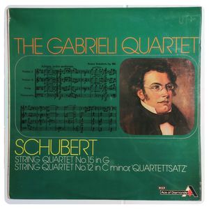 String Quartet No. 15 In G, String Quartet No. 12 In C Minor 'Quartettsatz' · Franz Schubert