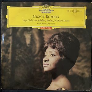 Grace Bumbry Singt Lieder Von Schubert, Brahms, Wolf Und Strauss · Grace Bumbry