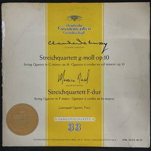 Streichquartett G-Moll Op. 10 / Streichquartett F-Dur · Claude Debussy