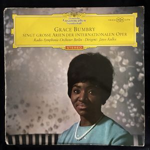 Grace Bumbry Singt Grosse Arien Der Internationalen Oper · Grace Bumbry