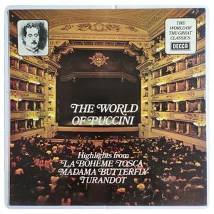 The World Of Puccini · Giacomo Puccini