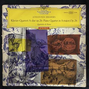 Klavier-Quartett A-dur Op. 26 = Piano Quartet In A Major, Op. 26 · Johannes Brahms