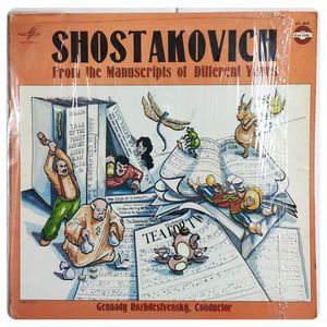 From The Manuscripts Of Different Years · Dmitri Shostakovich