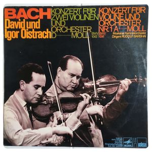 Konzert Für Zwei Violinen Und Orchester D Moll BWV 1043 / Konzert Für Violine Und Orchester Nr. 1 A-Moll BWV 1041 · Johann Sebastian Bach
